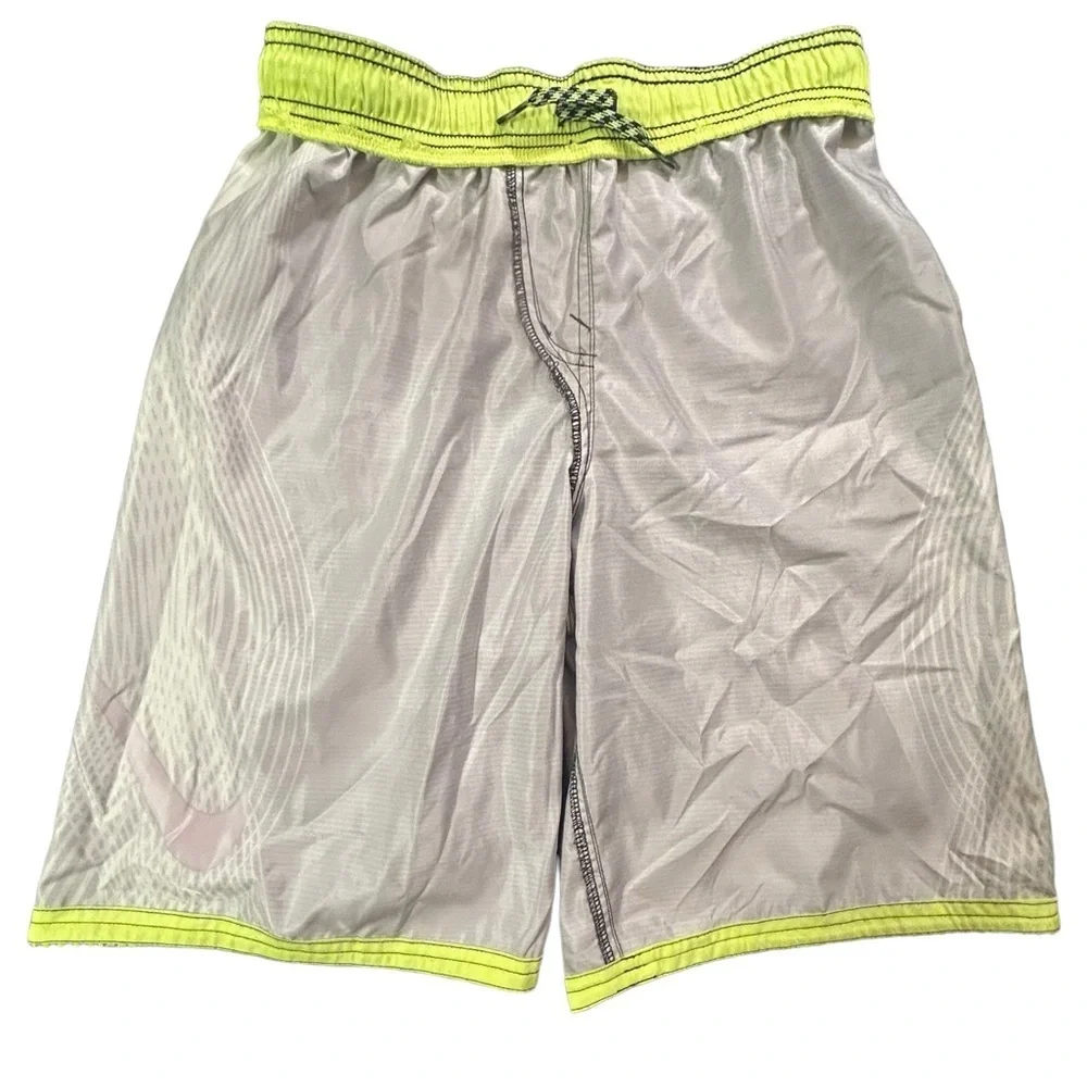 Nike Boys’ 9 in. Camo-Tion Wave Volley Swim Shorts XL